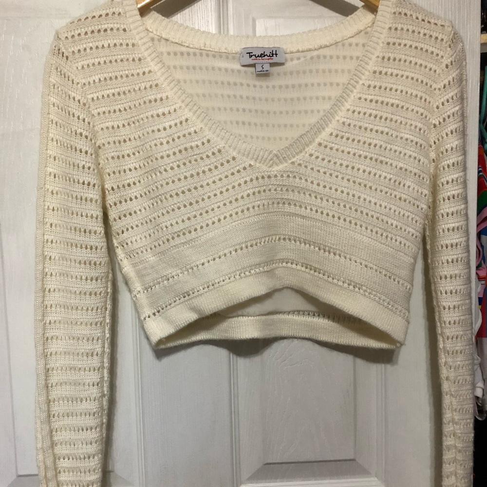 Crop top long sleeve